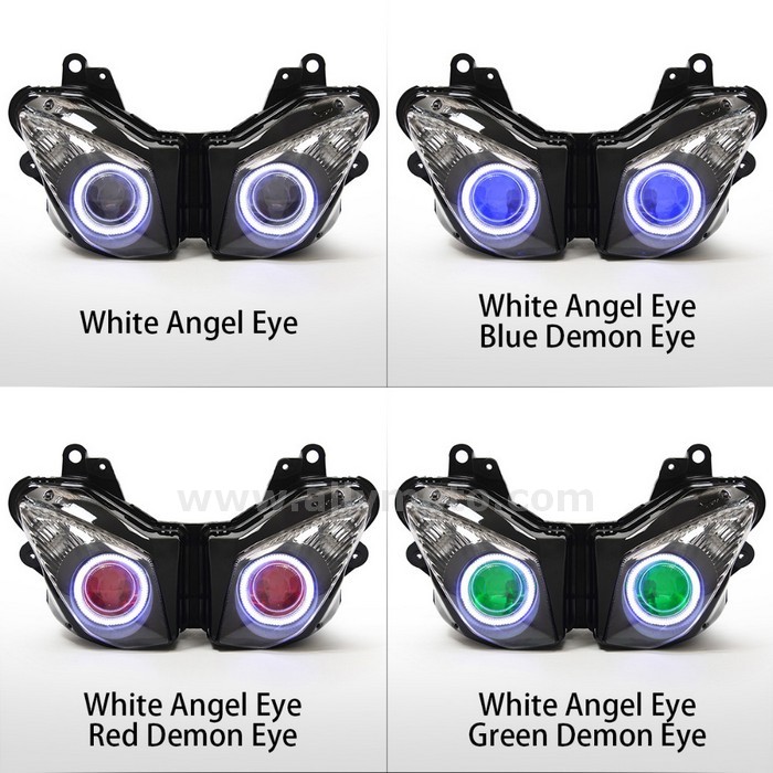 017 Headlight Kawasaki Zx-10R Zx10R 2008-2010 017 Headlight Kawasaki Zx-10R Zx10R 2008-2010